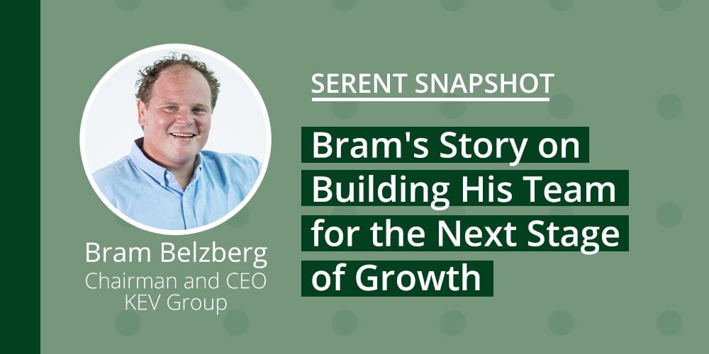 Serent Snapshot: Bram Belzberg, Chairman and CEO of KEV Group