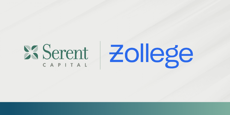 Zollege Partners with Serent Capital for Growth Investment